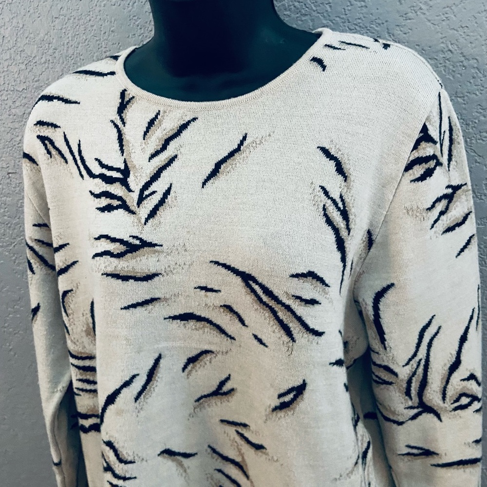 Vintage Cellini Women’s Crew Neck Sweater - Made in Italy - Large